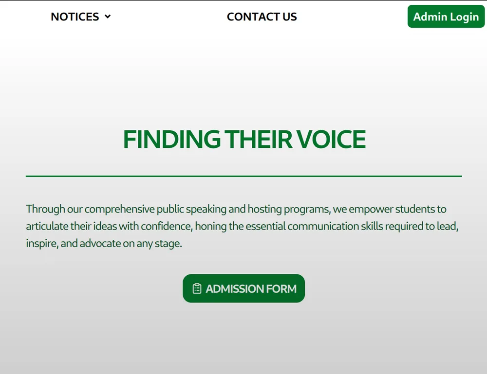 Kanchanjunga Bal Sadan school website